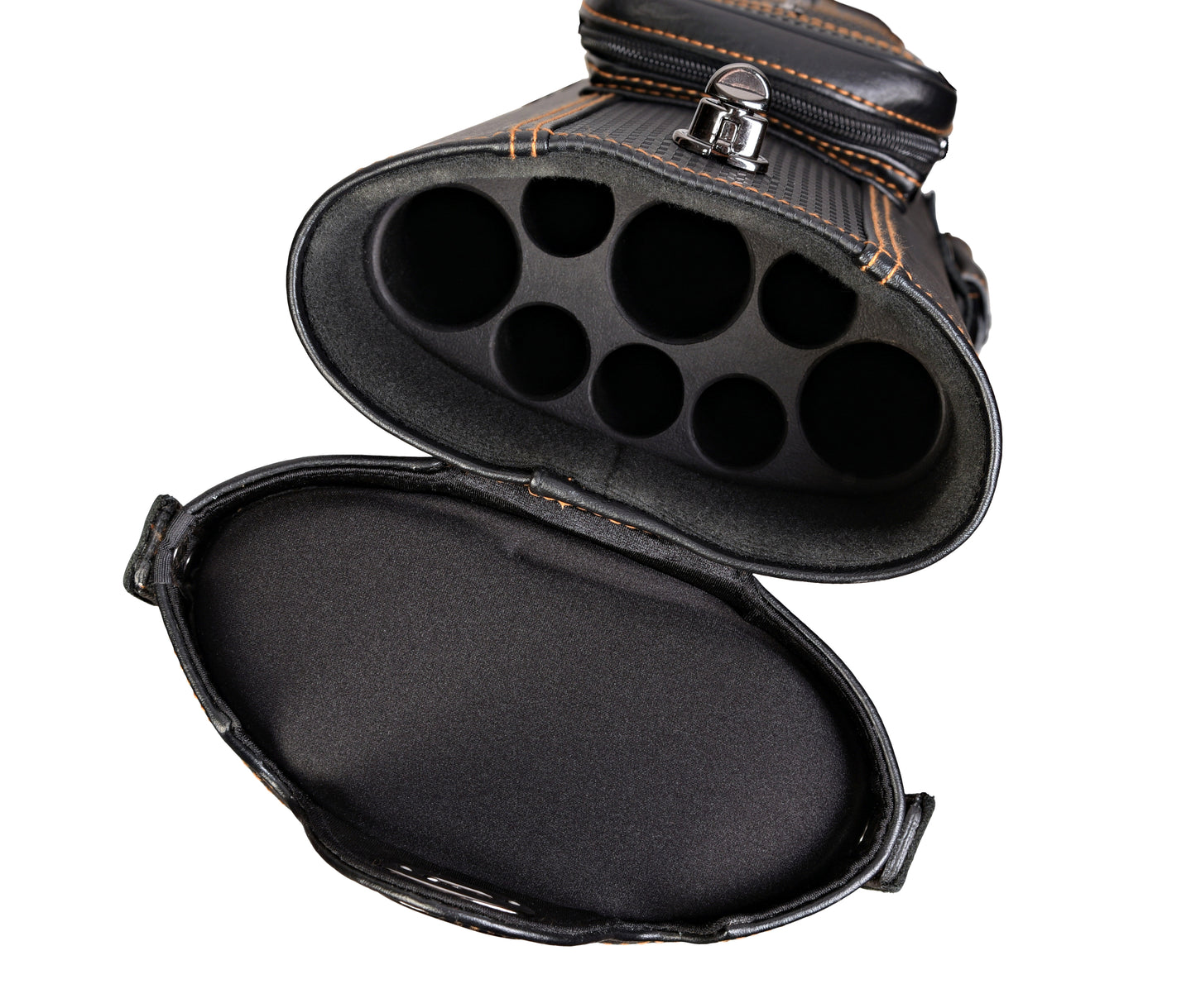 ASKA Hard 3x5 Pool Cue Case, Holds Up to 3 Butts and 5 Shafts, 3B5S Black, C35P14