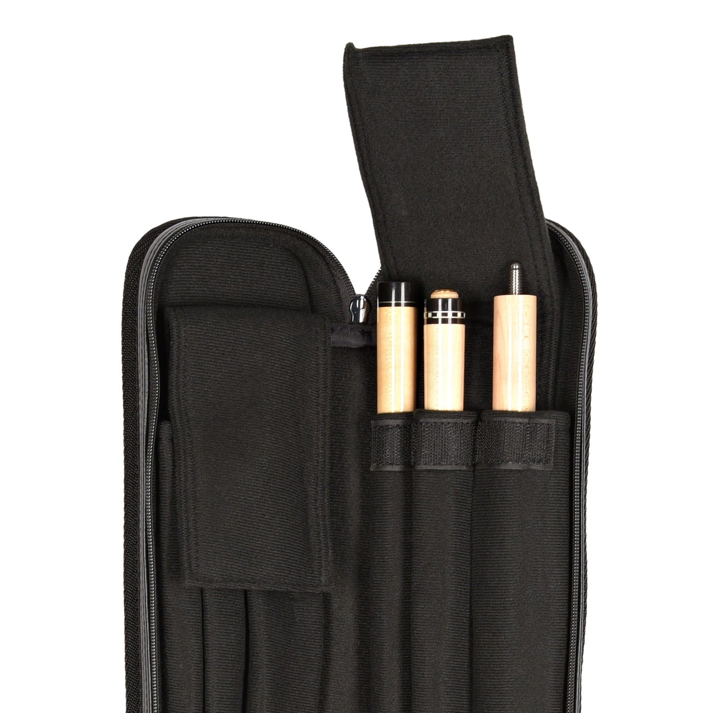 ASKA Soft Leatherette Pool Cue Case/Bag, 2B4S Brown, LS24BRN