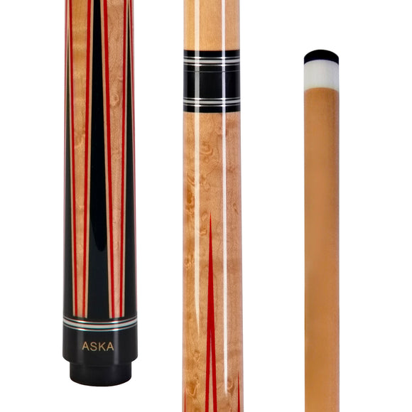 ASKA Jump Cue JC04, Hard Rock Canadian Maple, 29-Inches Shaft, Quick Release Joint