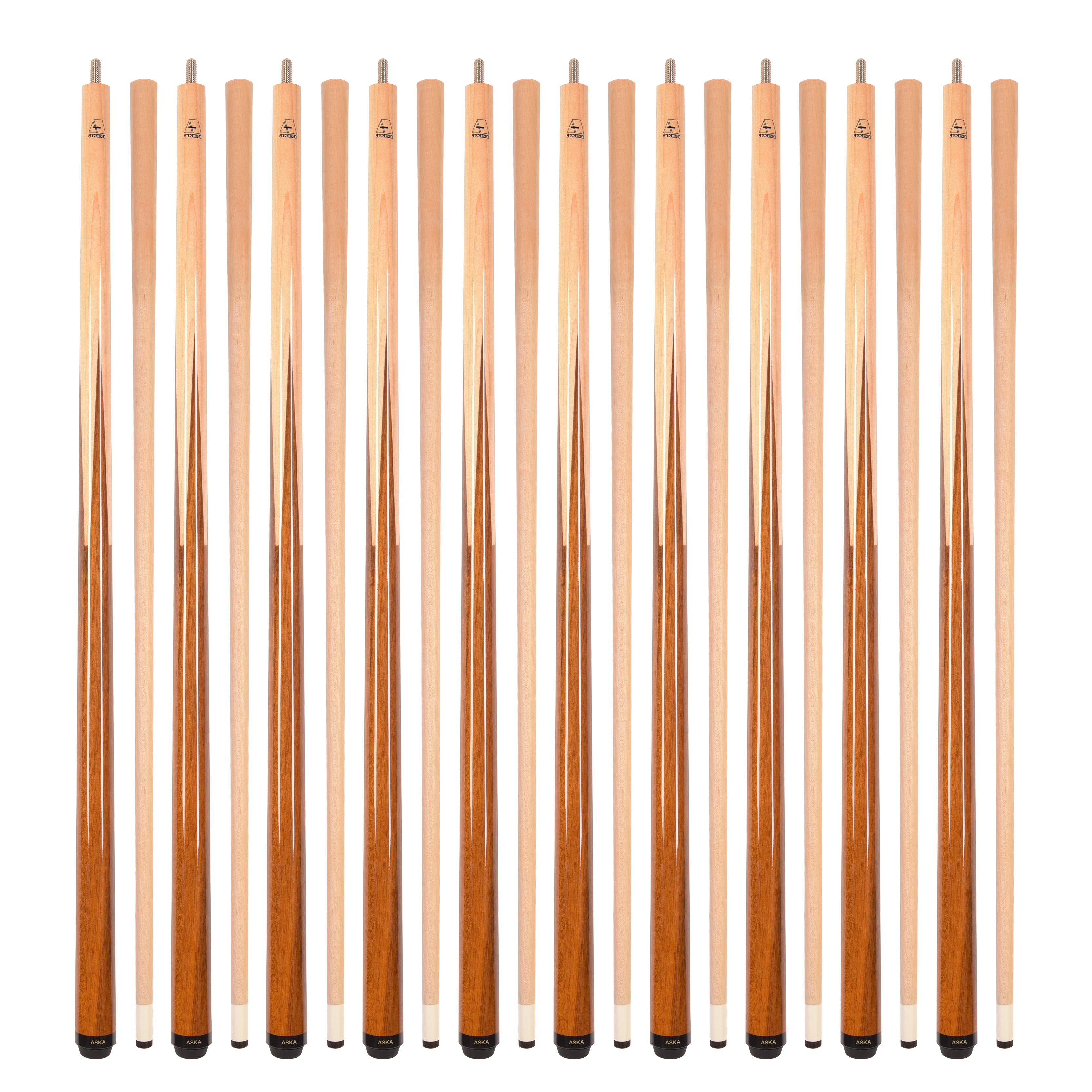 thumbnail image 2 of ASKA SP Exotic Wood Sneaky Pete Pool Cue - 58" Maple Billiard Cue With 13mm Tip, 2-Piece Design 2 of 10