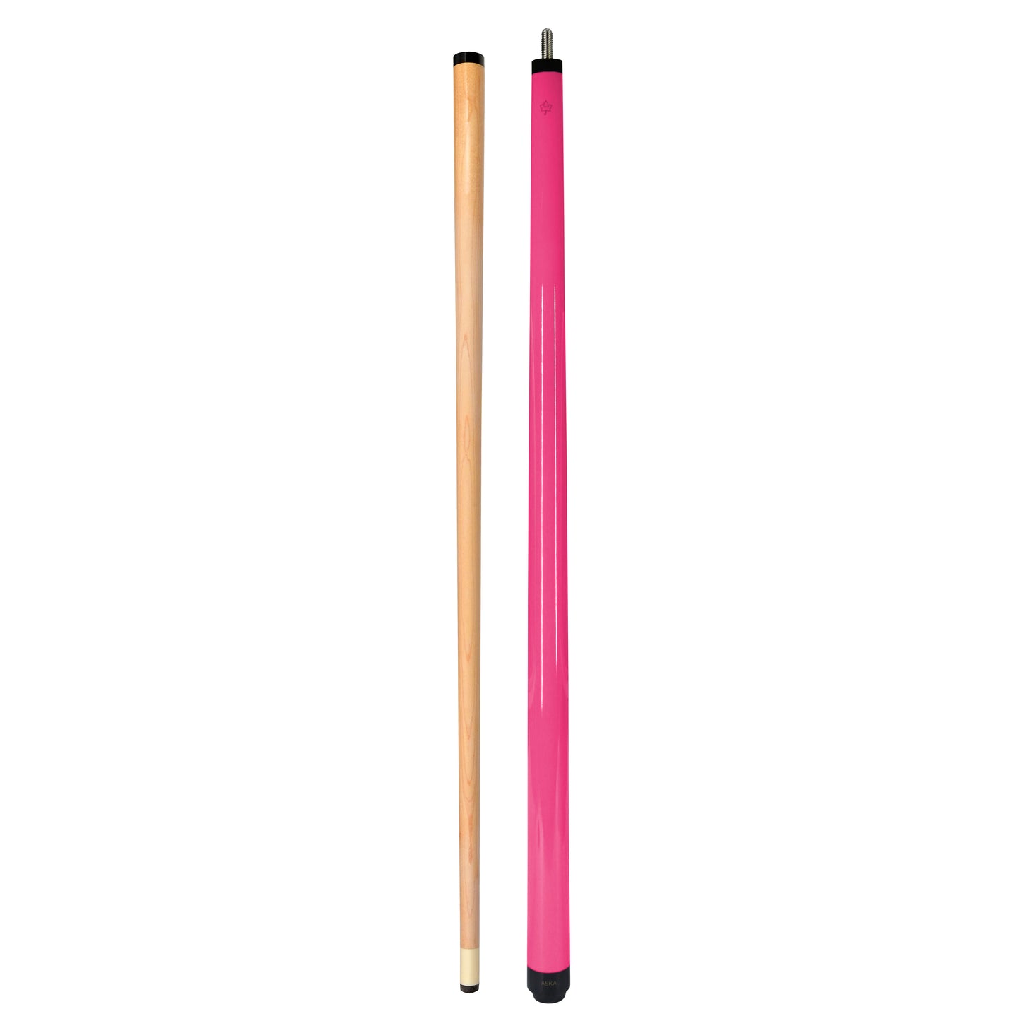 ASKA Short Pool Neon Pink Orange 52" Stick, SWP52P