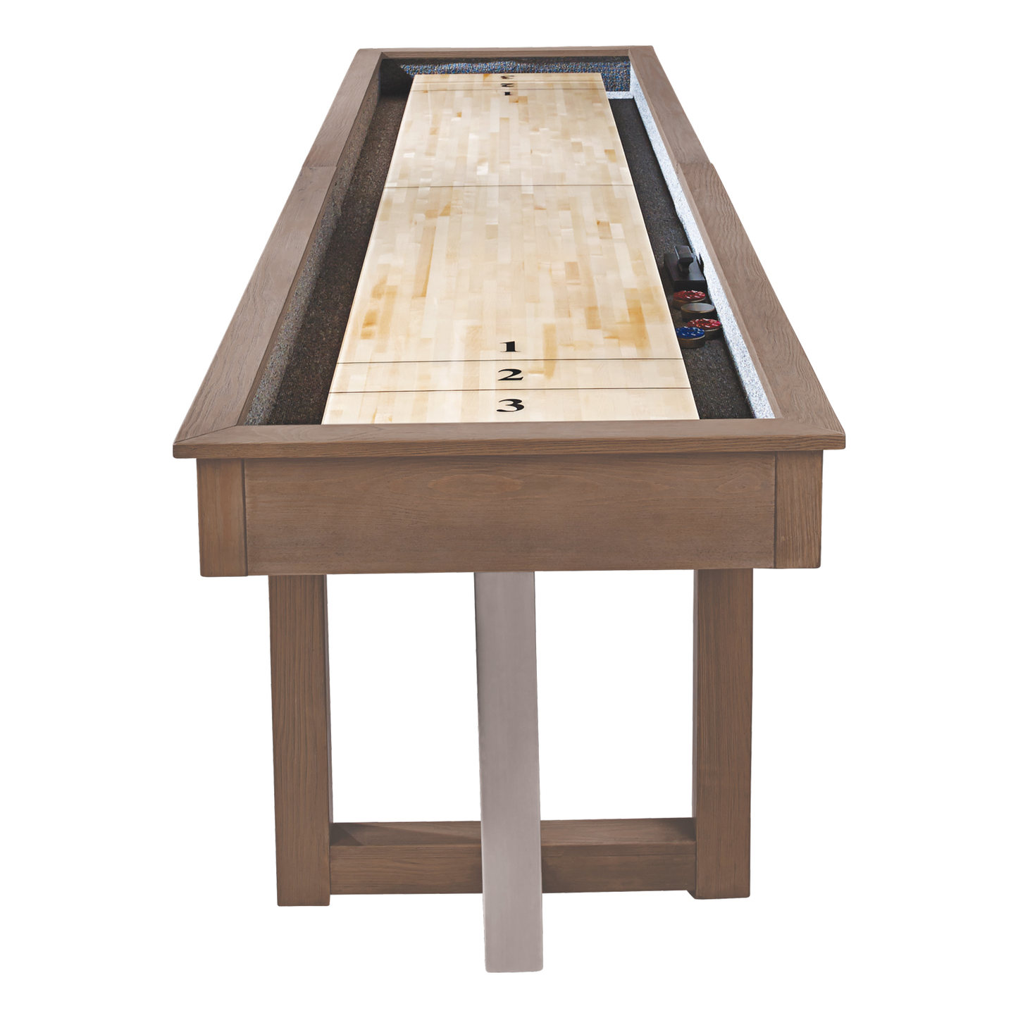 Abbey Shuffleboard Table (Antique Grey) (SBA12-AG)