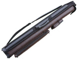 ASKA Hard 4x6 Pool Cue Case, Holds Up to 4 Butts and 6 Shafts, 4B8S Black, C46P06