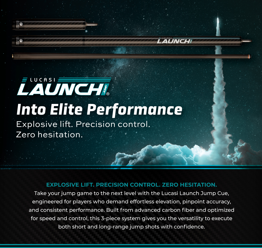 Lucasi Launch Carbon Fiber Jump Cue