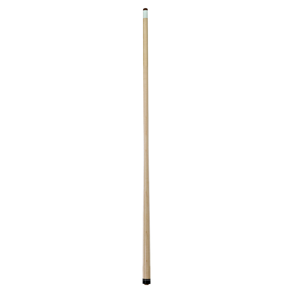Standard cue shaft displayed from tip to butt end.