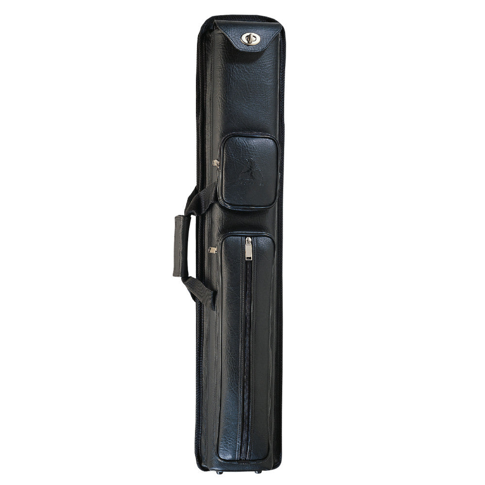 Black cue case shown with a textured surface.