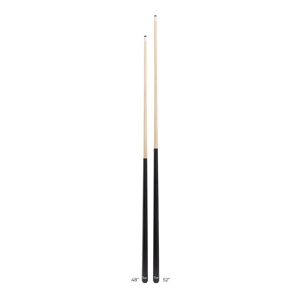 Two cues of different lengths displayed side-by-side.