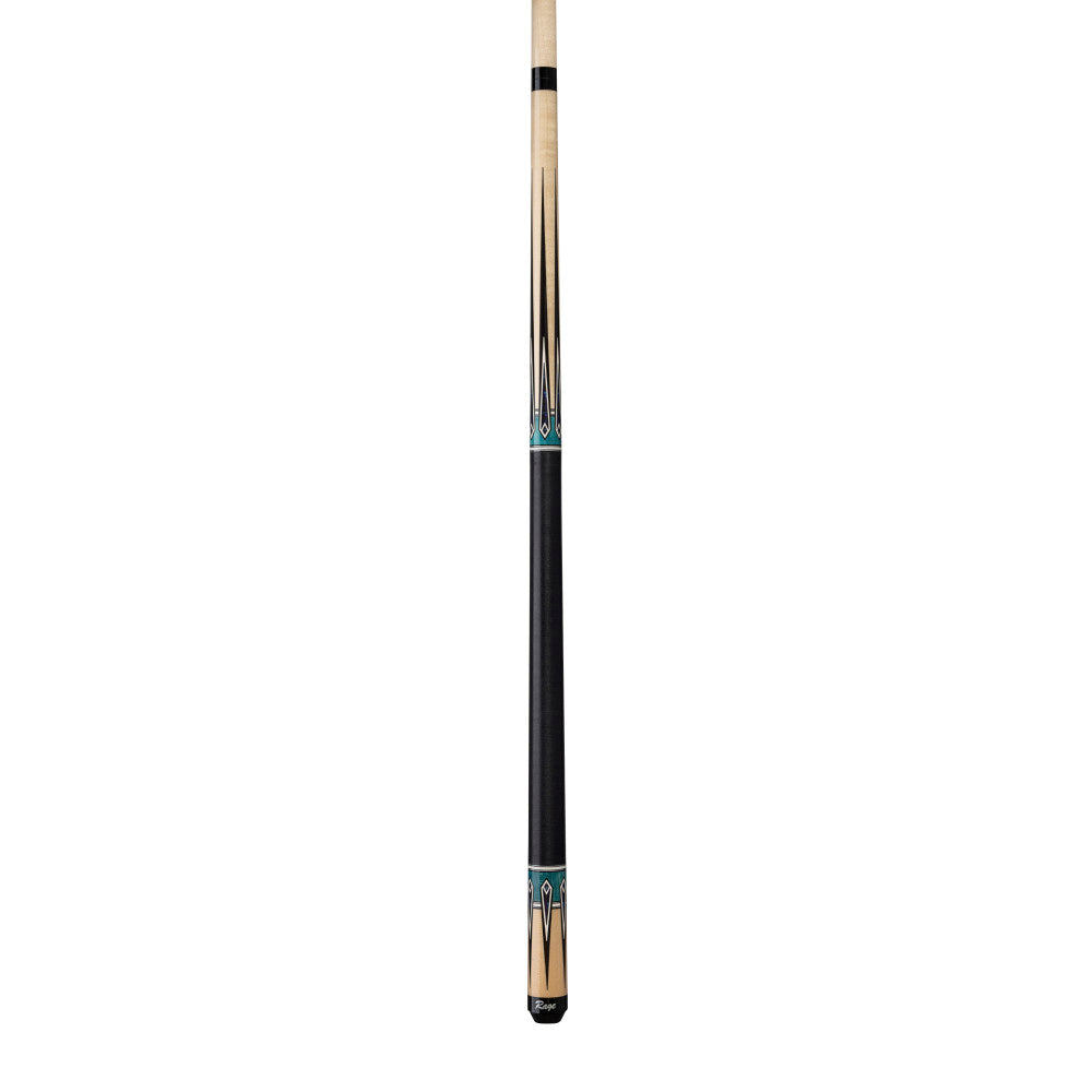 Rage Blue River Cue with Black Linen Wrap (RG219)