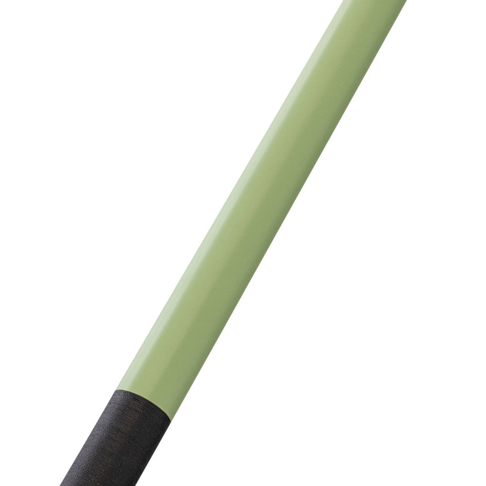 Rage Lime Green Checker Flag Cue with Black Linen Wrap (RG08) billiard pool cue stick by ASKA
