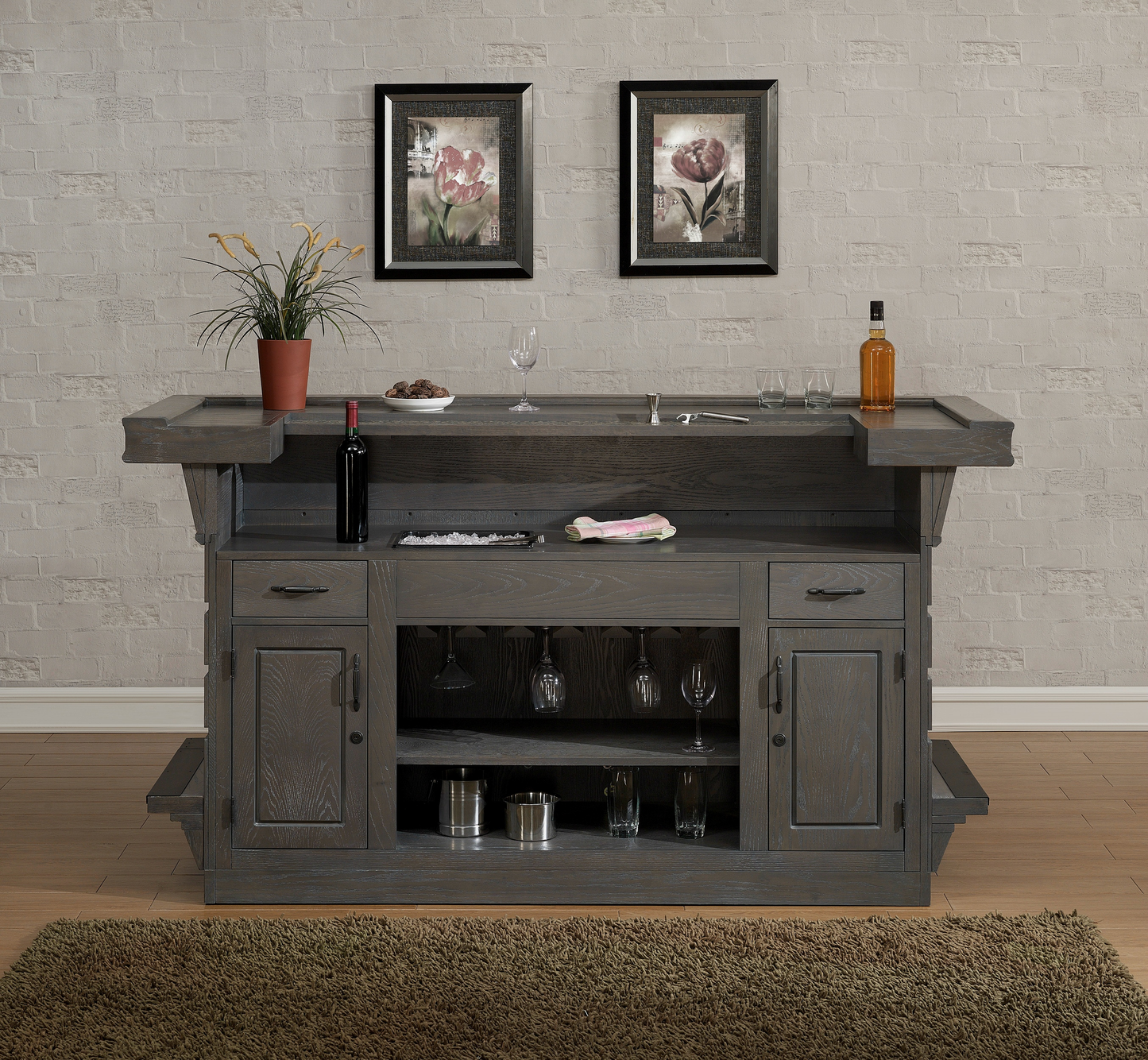 Caliente Home Bar (Glacier) (E600059GLA)