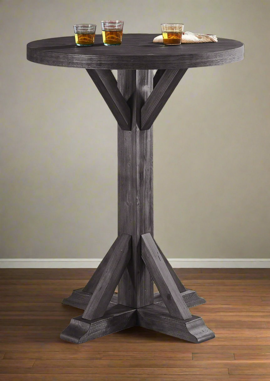 Bristol Pub Table (Charcoal) (E100585CH)