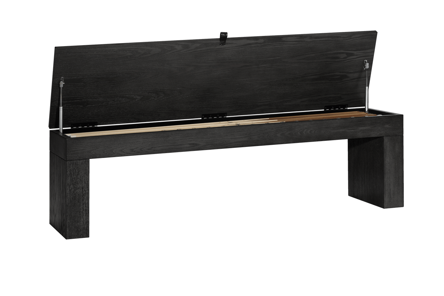 Dining Storage Bench (Black Ash) (DINBENCH5-BA)