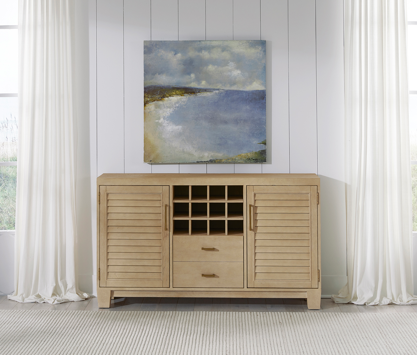 Port Royal Bar Console (White Oak) (PORTCONSOLE-WO)