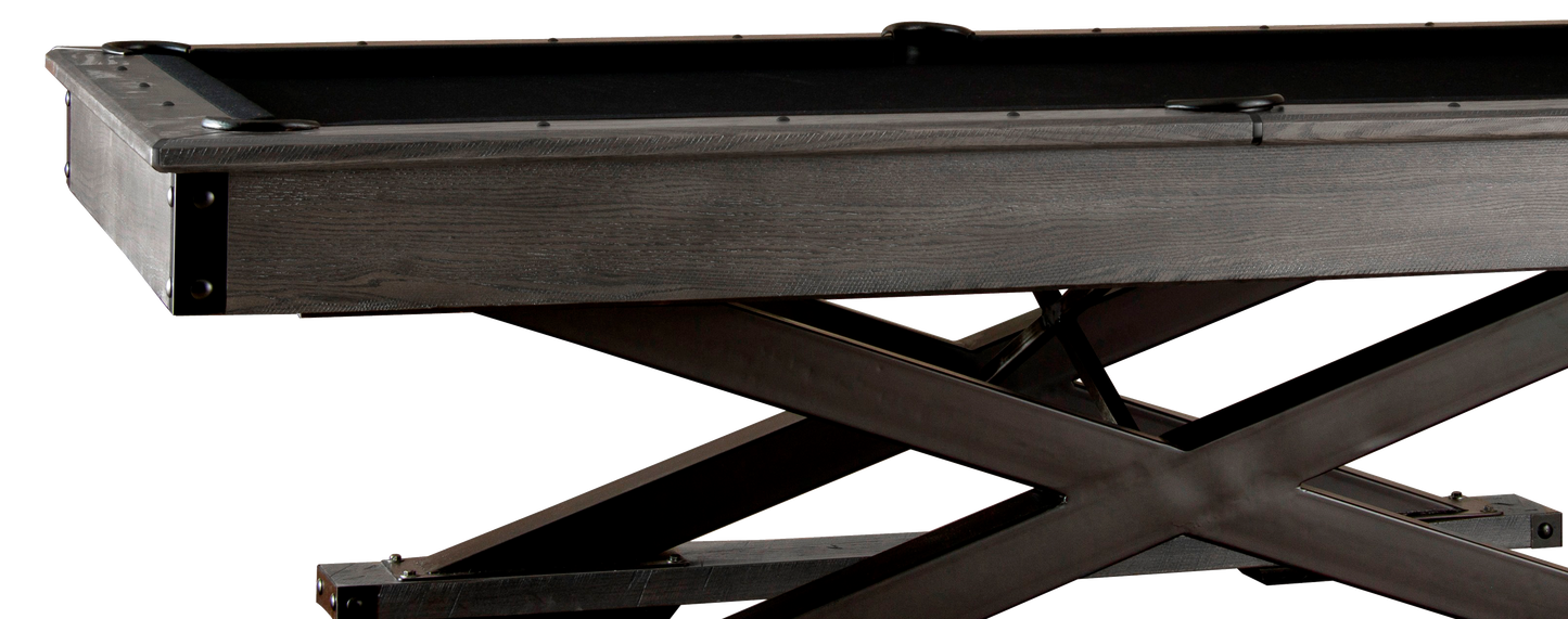 Quest 8' Pool Table (Glacier) (QUESTGLEBONY-DTCKIT)