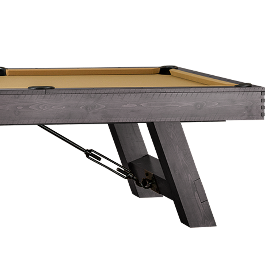 Savannah Pool Table (Charcoal) (SAVANNAH7CHSAHARA-DTCKIT)