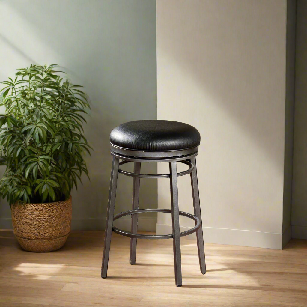 Silvano Stool (Flint) (126923FL)