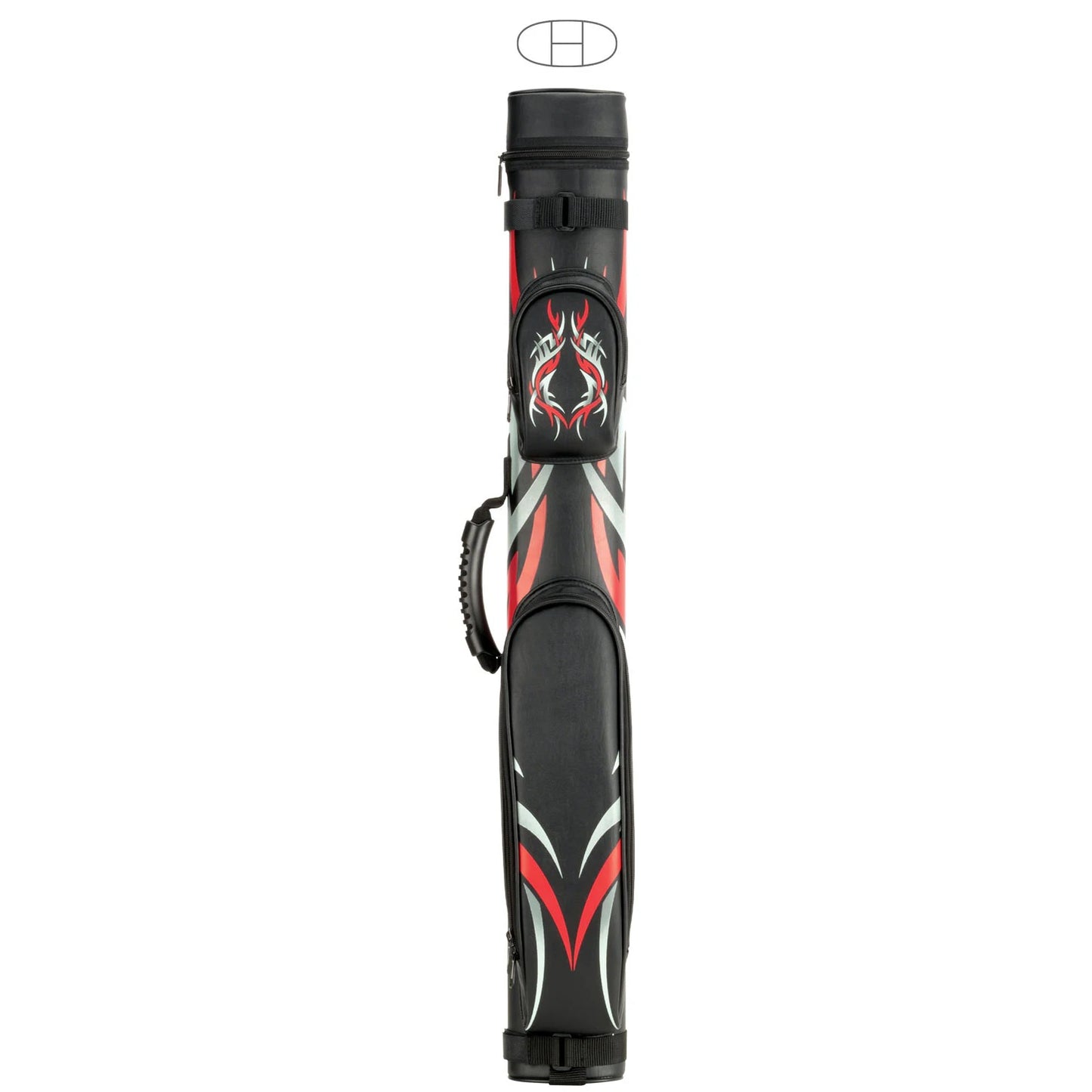 McDermott 2x2 Designer Case - Red Tribal
