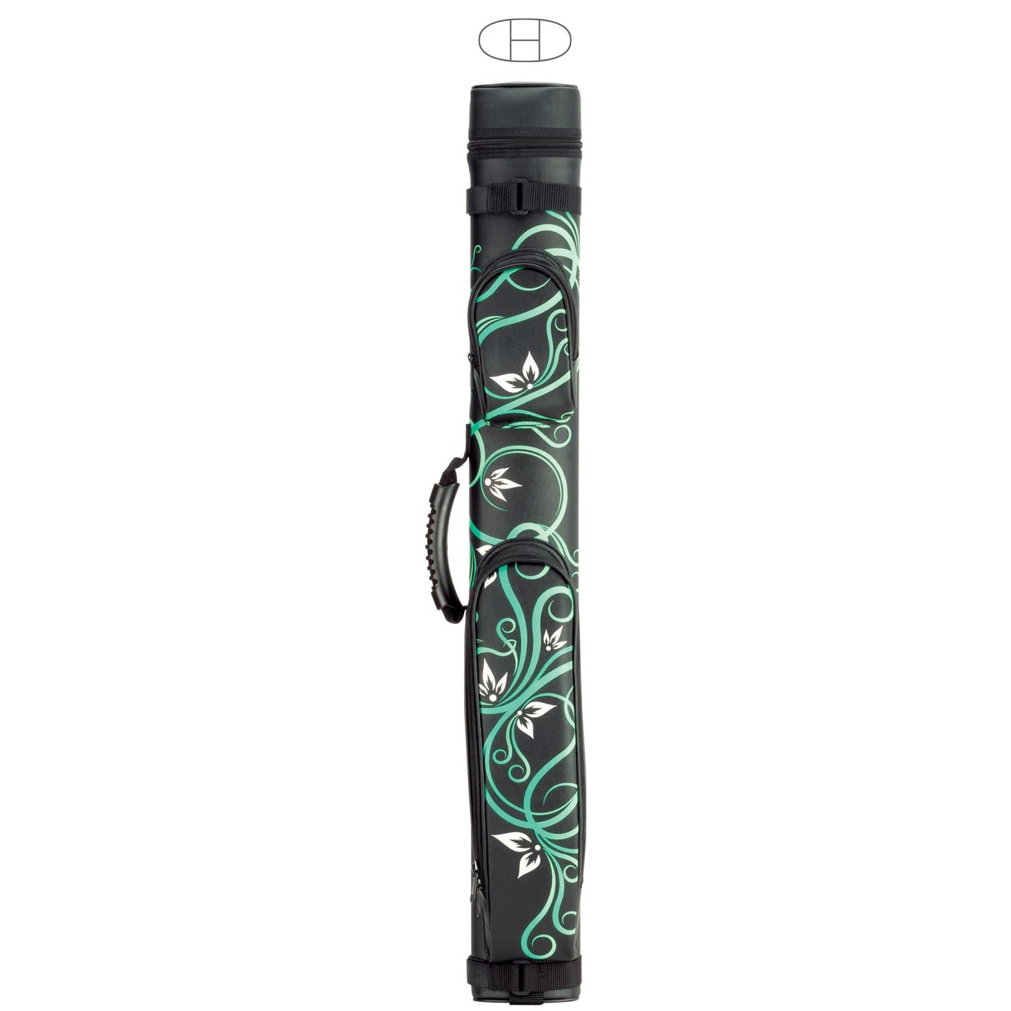 McDermott 2x2 Designer Case - Teal Floral