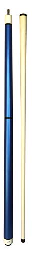 25-Ounce Heavy Hit Matte Blue Jump Break Cue Stick Aska JBC, Jump/Break Cue. 14-mm Tip, Hard Rock Canadian Maple Shaft