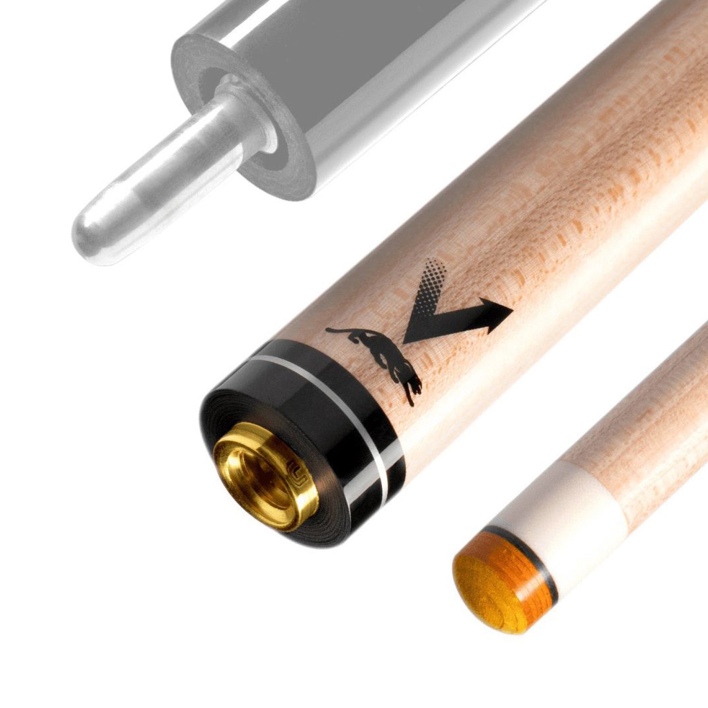 Predator VANTAGE Shaft, UNI-LOC, Silver Ring, SKU VANT-UNIWR