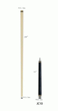 ASKA Jump Cue JC10, Hard Rock Canadian Maple, 29-Inches Shaft, Quick Release Joint