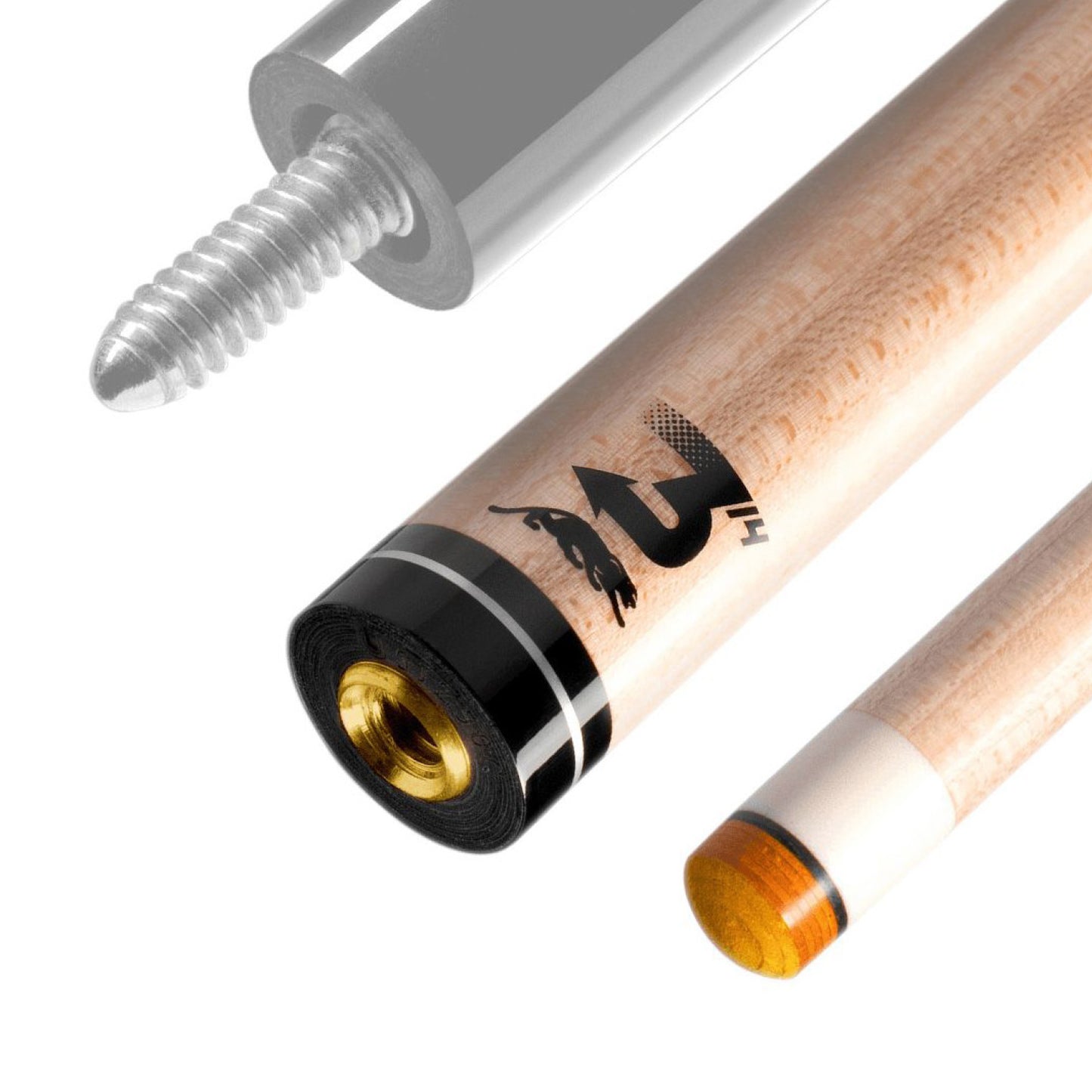 Predator 3RD Generation 314 Shaft, 5/16 X 14, Silver Ring, SKU 314-314TWR