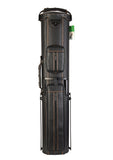 ASKA Hard 4x8 Pool Cue Case, Holds Up to 4 Butts and 8 Shafts, 4B8S Black, C48P01