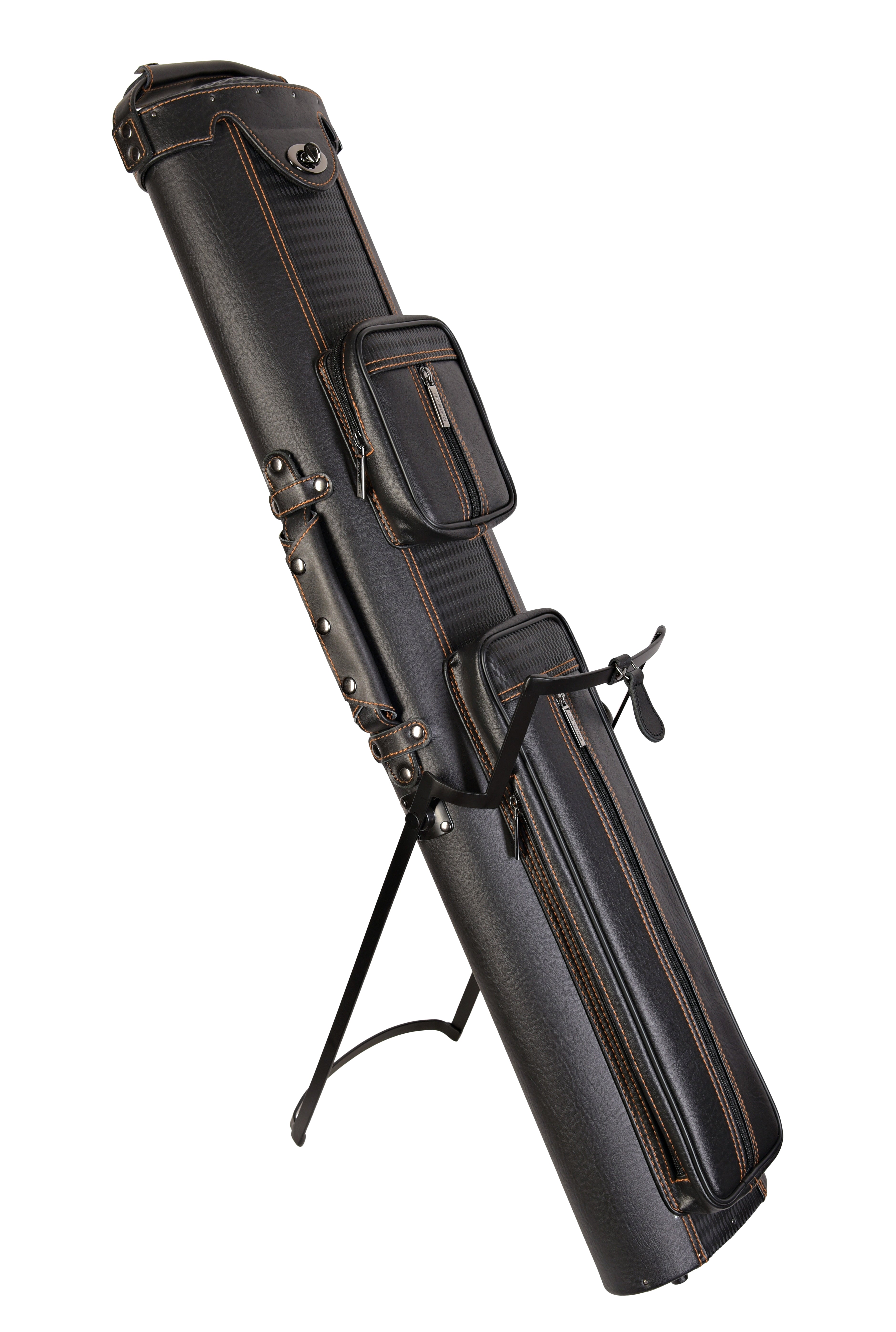 ASKA Hard 4x8 Pool Cue Case, Holds Up to 4 Butts and 8 Shafts, 4B8S Bl ...