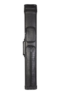 ASKA Hard/Soft inside 3x5 Pool Cue Case, Holds Up to 3 Butts and 5 Shafts, 3B5S Black, C35S
