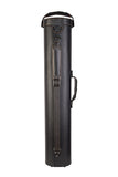 ASKA Hard 4x8 Pool Cue Case, Holds Up to 4 Butts and 8 Shafts, 4B8S Black, C48P12