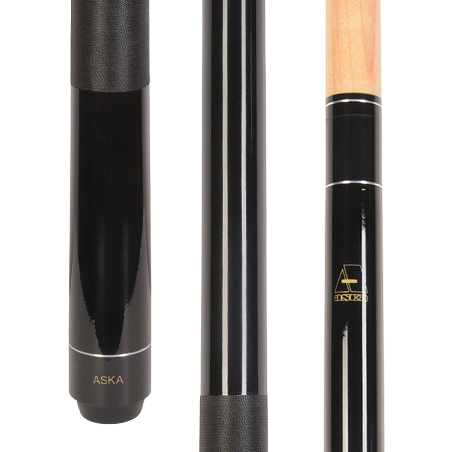 ASKA Pool Cue Black LEC, 58