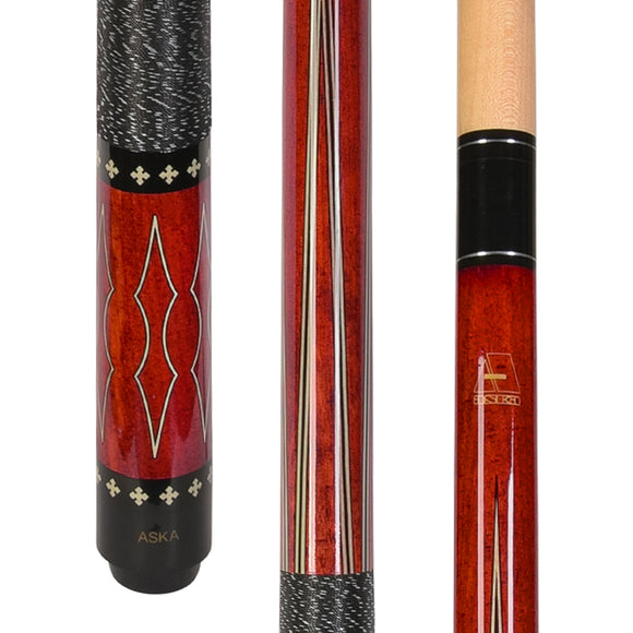 ASKA Pool Cue L22, with Decal, 58