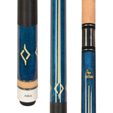 ASKA Pool Cue L7, with Decal, 58", 5/16x18 Joint, 13mm Leather Tip, L7