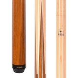 Aska SP1 Malaswood Sneaky Pete Billiard Pool Cue Sticks, 58", Maple Spliced Malaswood, 13mm Tip, 2-Piece Construction. SP1