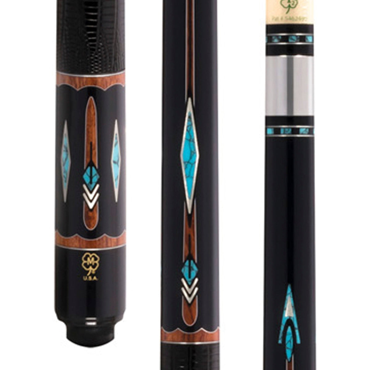 Knight Pool McDermott Knight Pool Cue with Lizard Wrap – Aska Billiards