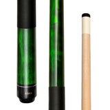 ASKA Pool Cue LEC48 Green, 48" Stick,