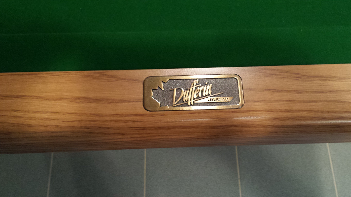 Dufferin Anniversary 8-Foot Pool Table | Preowned Smokey Oak Billiard