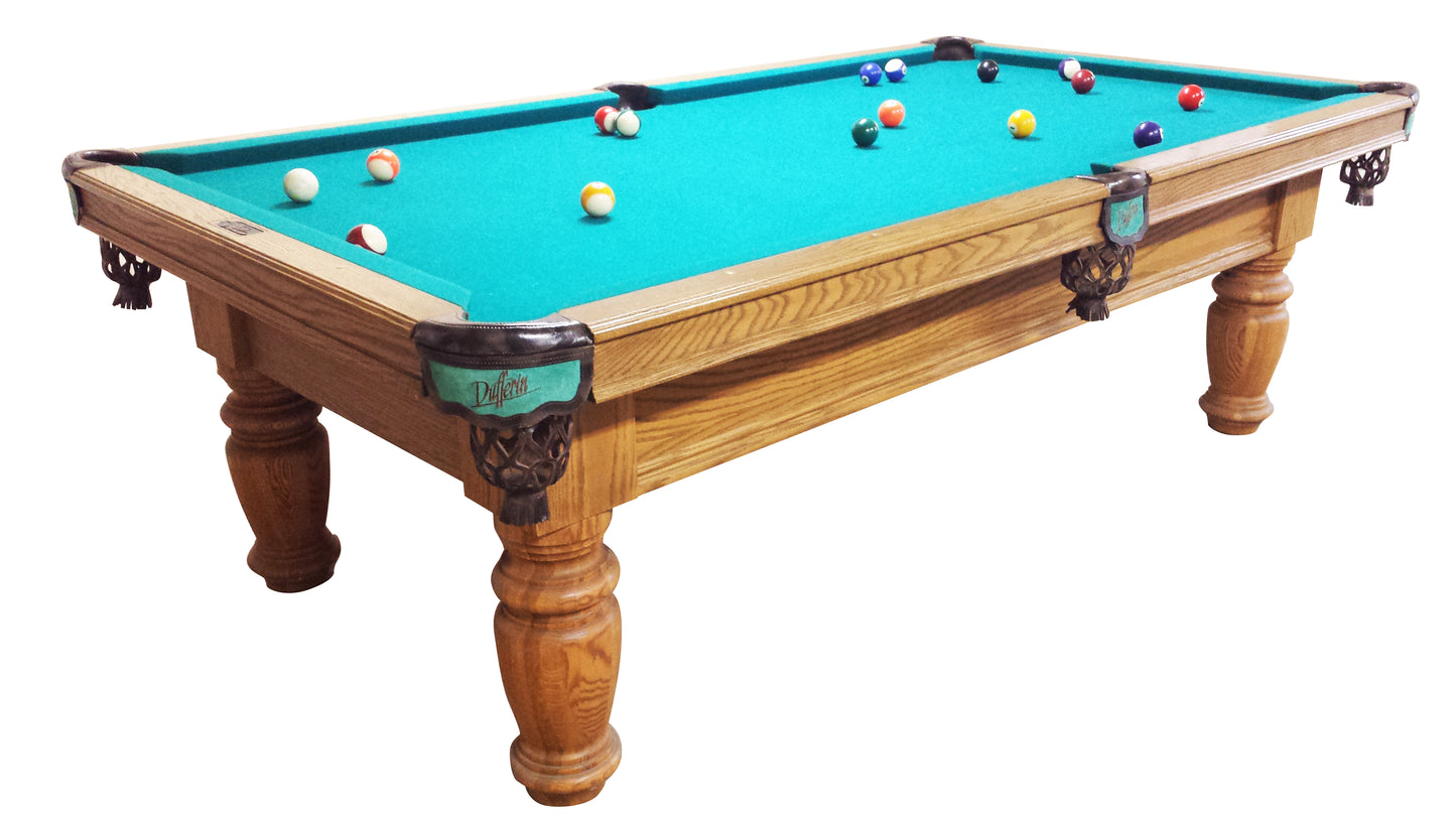 ASKA Dufferin Anniversary 8-Foot Pool Table | Light Oak Preowned Billiard