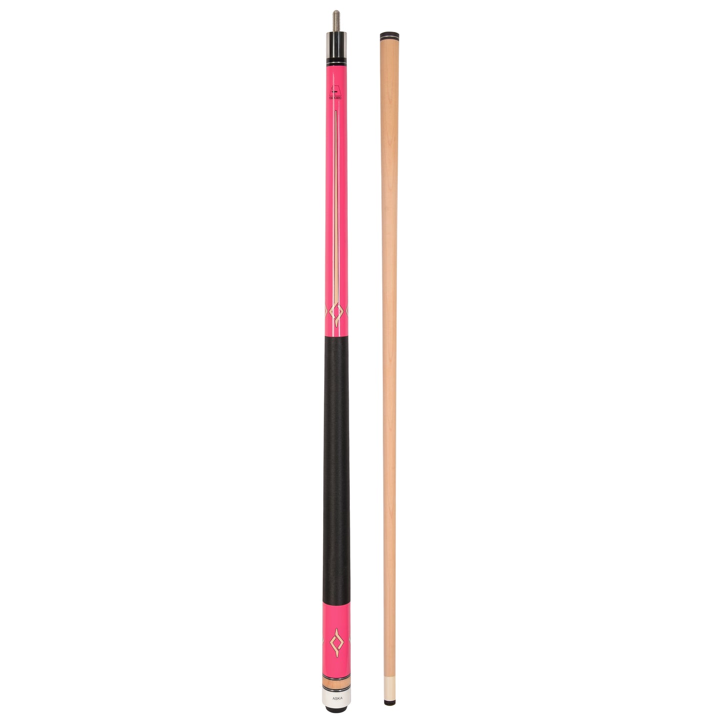 ASKA Pool Cue L7 Pink, with Decal, 58