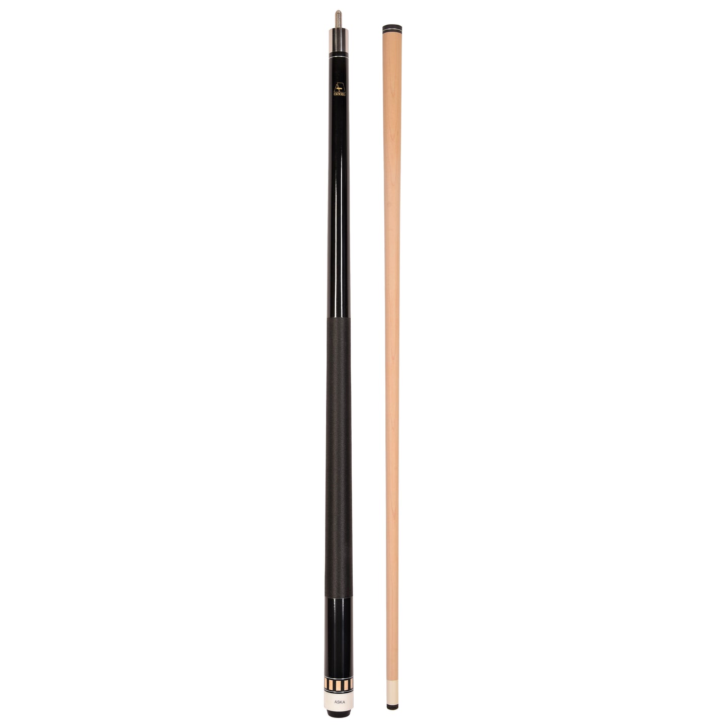 ASKA Pool Cue L25 Black, with Dshed Ring, 58
