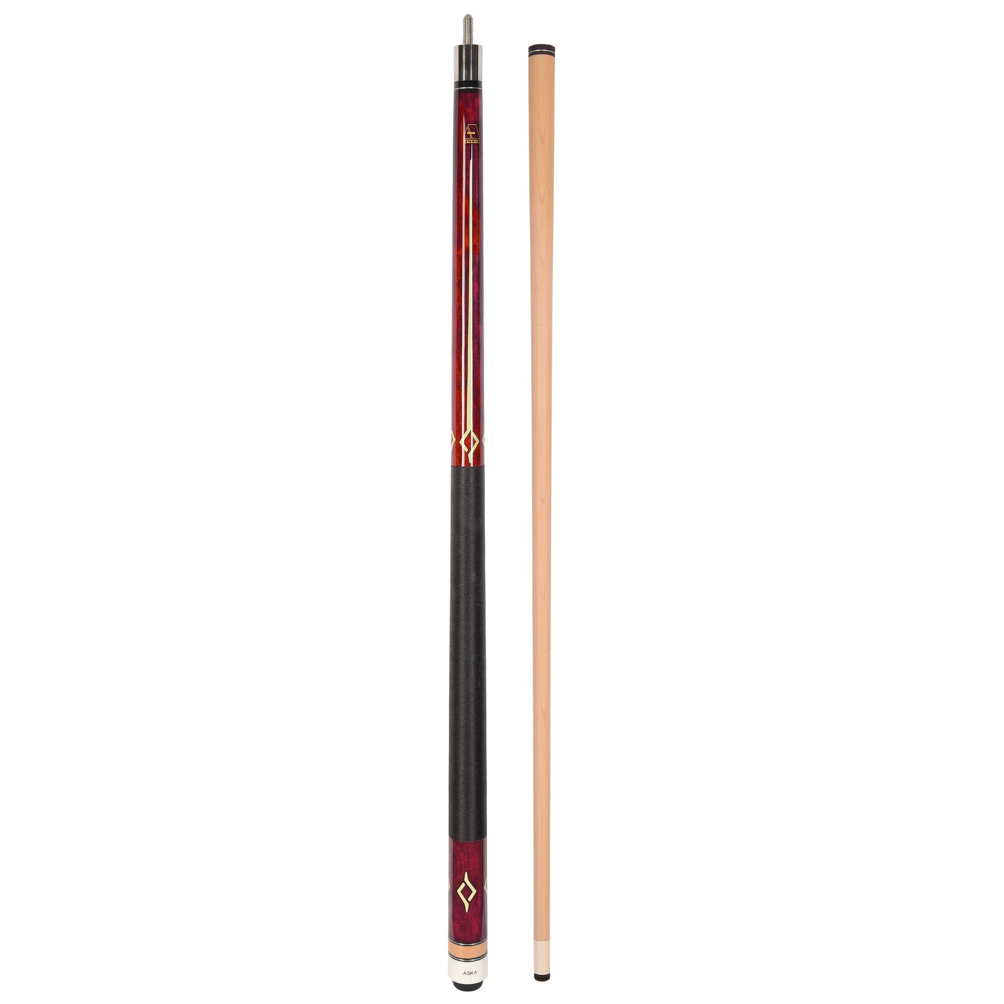 ASKA Pool Cue L7 Red, with Decal, 58