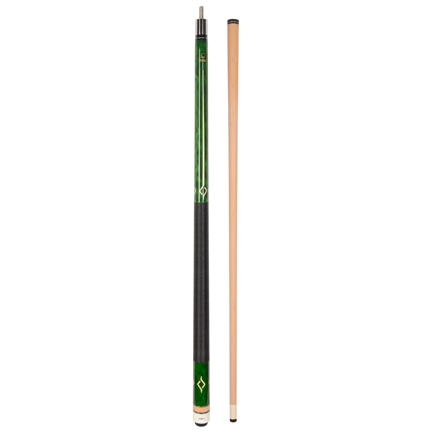 ASKA Pool Cue L7 Green, with Decal, 58