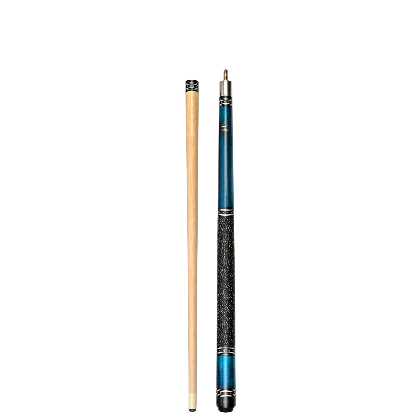 ASKA 42" Short Pool Cue Stick, Blue, L9S42BLU