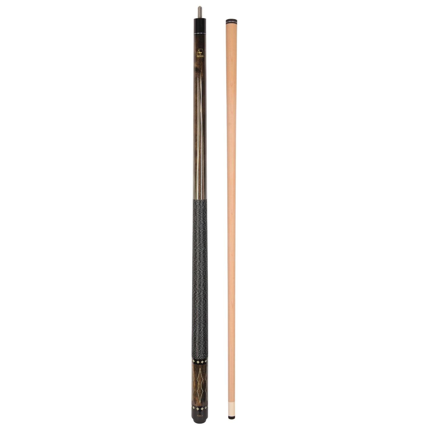 ASKA Pool Cue L22 Smoke, with Decal, 58