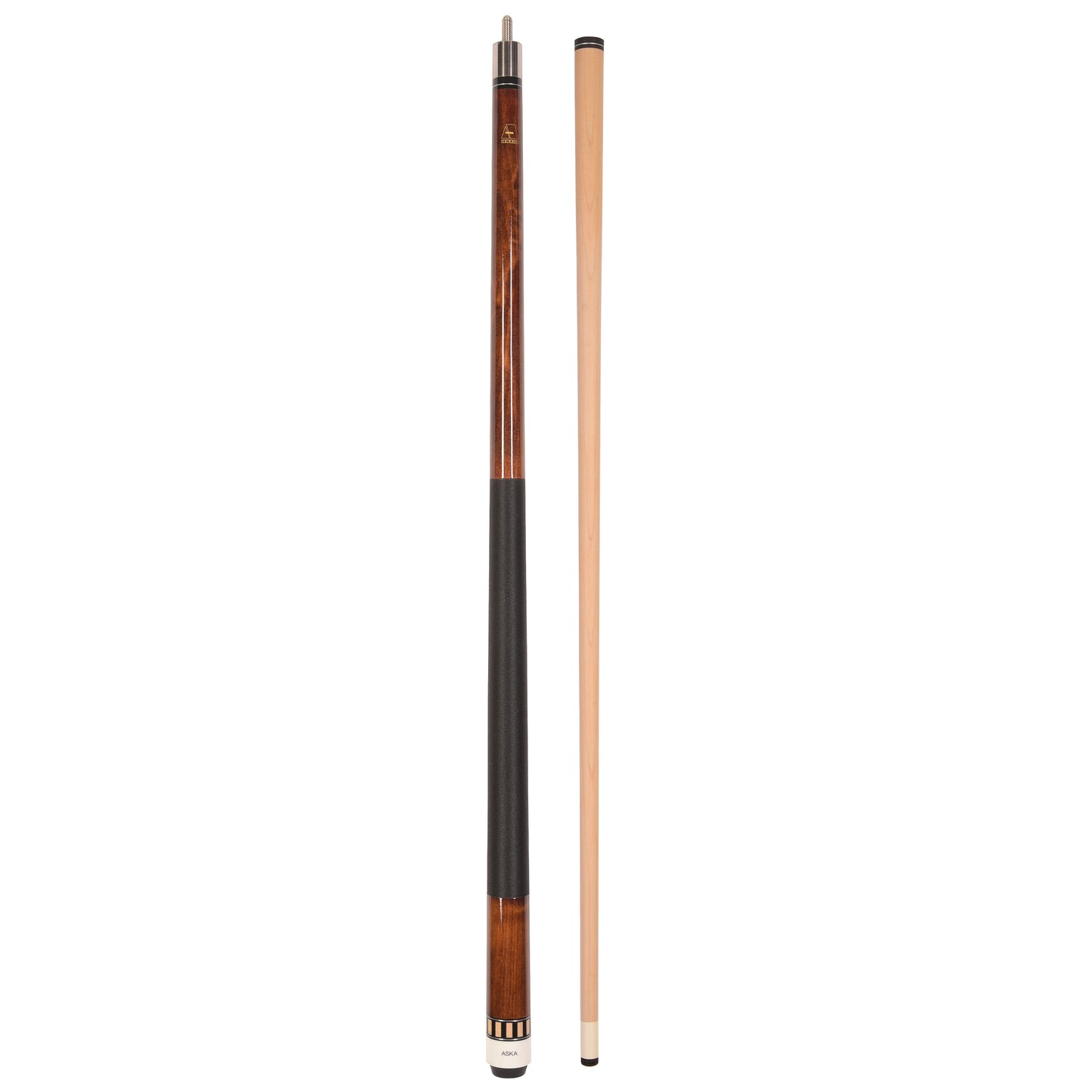 ASKA Pool Cue L25 Brown, with Dshed Ring, 58