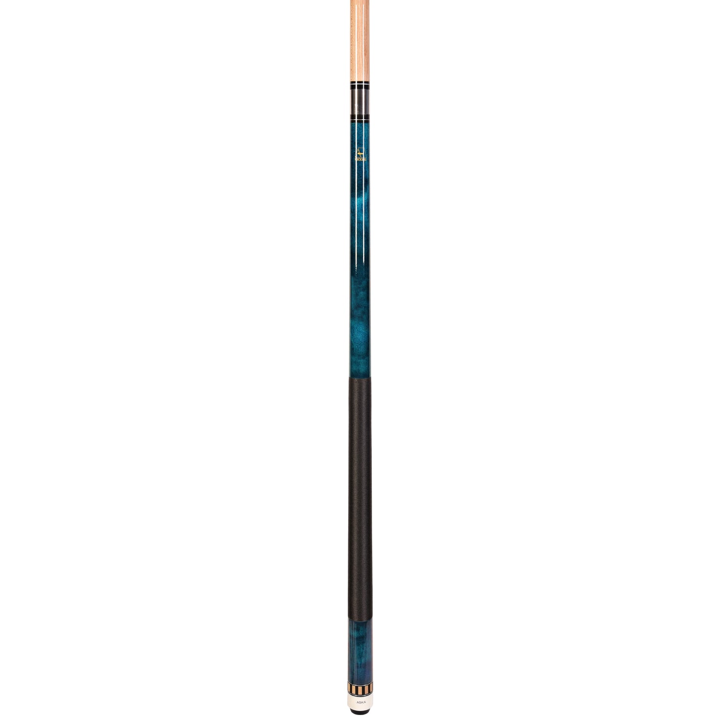 ASKA Pool Cue L25 Blue, with Dshed Ring, 58