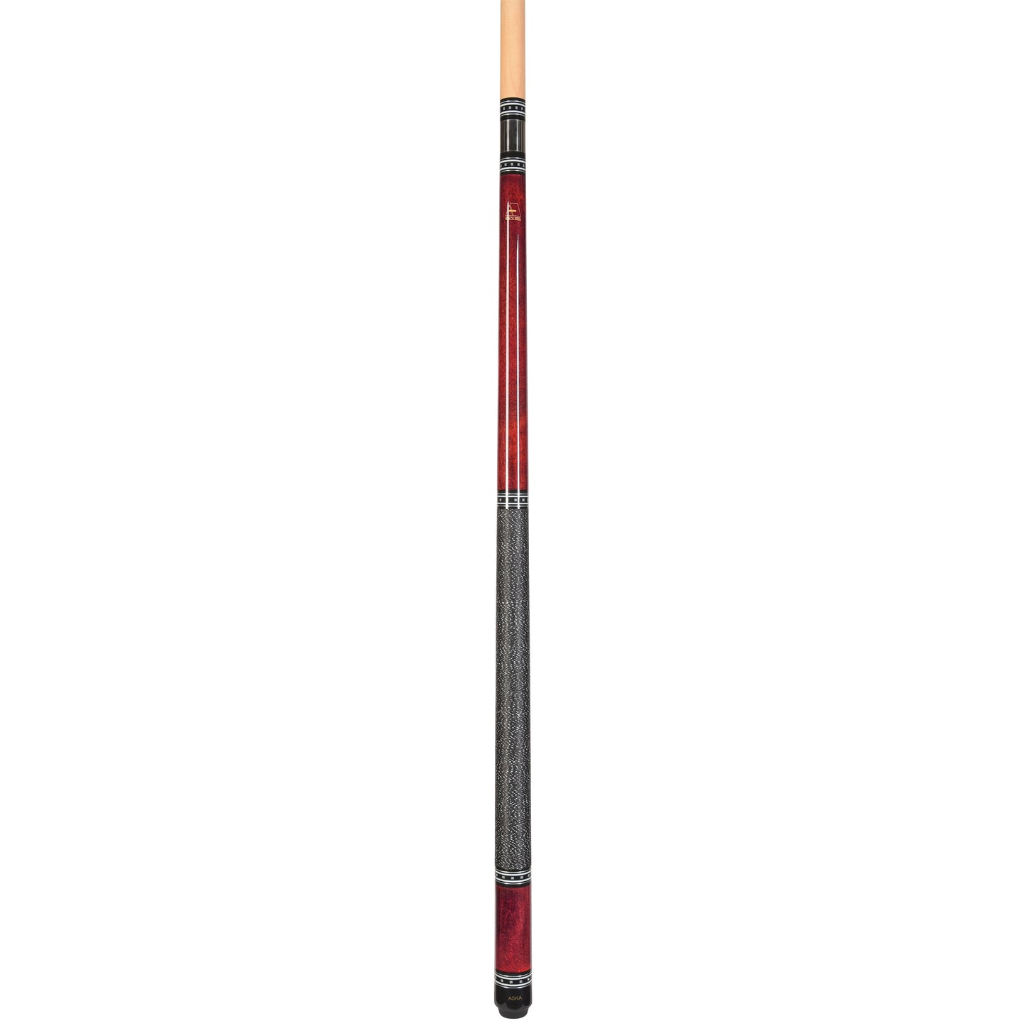 Full view of the L9 Red Pool Cue.
