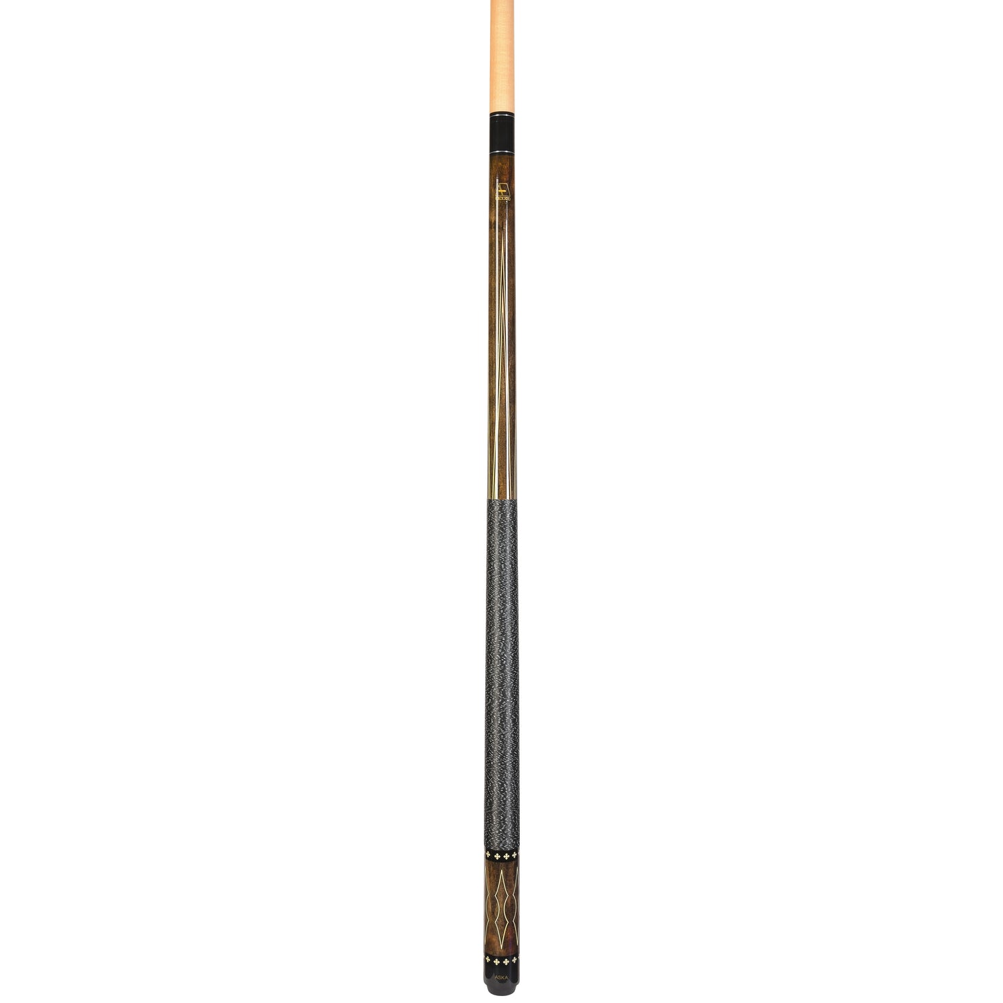 ASKA Pool Cue L22 Smoke, with Decal, 58
