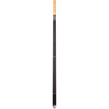 ASKA Pool Cue Stick TR Black, Maple Shaft, 5/16x18 Metal Joint, Black Irish Linen, Triple Rings, 12.75mm Tip, TRBLK