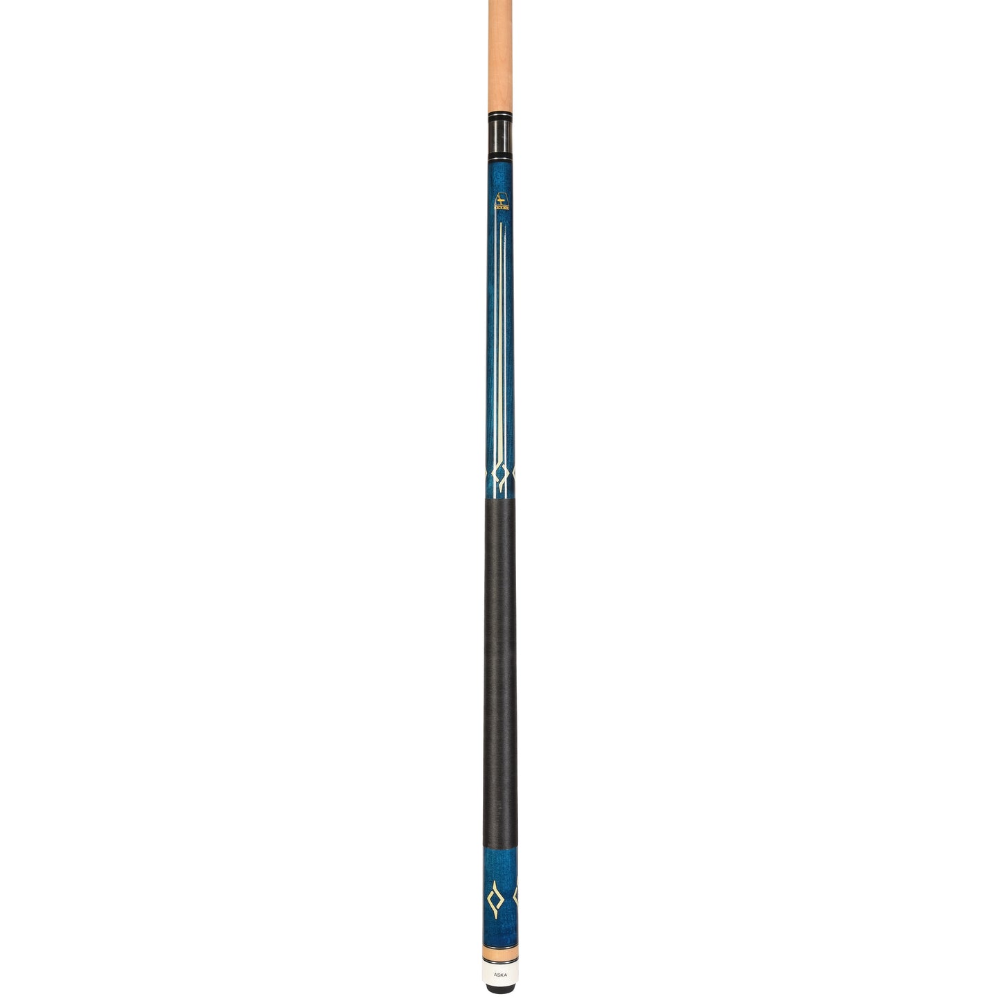 ASKA Pool Cue L7 Blue, with Decal, 58